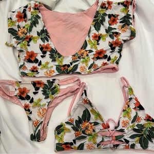 Reversible San Lorenzo 3 set Bikini